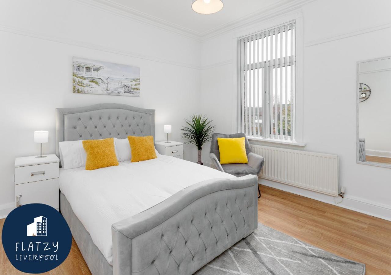 Flatzy - 6 Bed Oasis Close To Football Stadiums ليفربول المظهر الخارجي الصورة